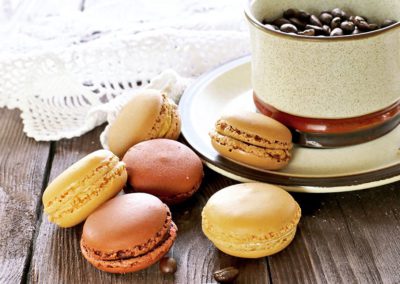 Macarons-Coffee